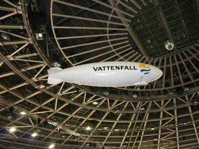 Helium-Zeppelin für Vattenfall