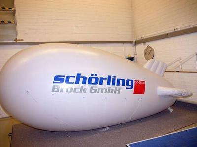 Helium-Zeppelin für Schörling